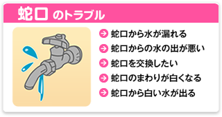 蛇口のトラブル